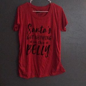 Christmas Maternity T-shirt
